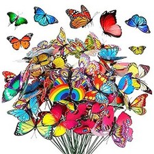 50PCS Butterfly Garden