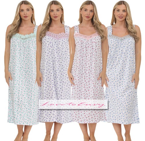 Sleevless nightdress ladies - nightdress,