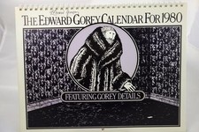 The Edward Gorey Calendar for 1980 by Edward Gorey Signed 1st - High Grade