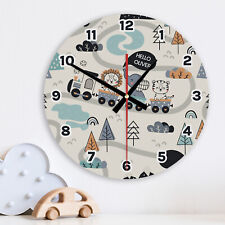 Personalised Wall Clock ANIMAL