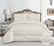 3 Piece Quilted Bedspread Set