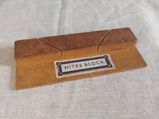 Vintage Wooden Mitre Block