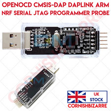 OPENOCD CMSIS-DAP DAPLINK ARM NRF JTAG PROGRAMMER SWD SERIAL DEBUG PROBE UK