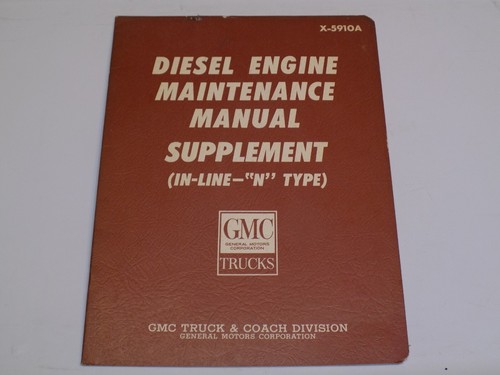 Gmc truck diesel engine - truck,