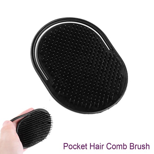 Hand pocket comb brush - hand,