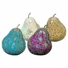 Mosaic glass pear various - mosaic,