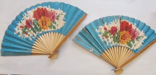 Paper mourning fans - paper, african