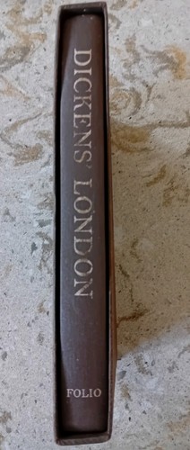 Dickens london folio society - folio,