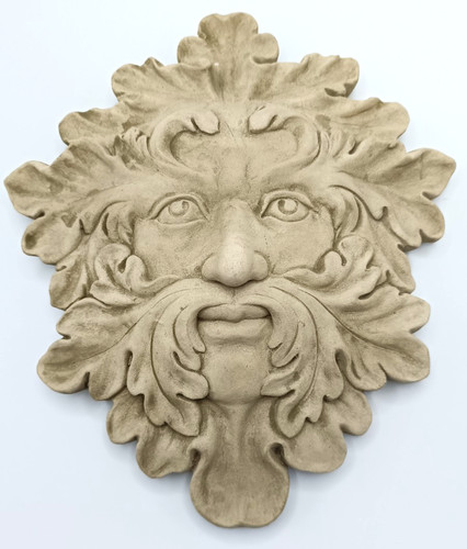 Green man solid - green, concrete