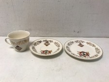 Queen Elizabeth II 1953 Coronation Cup, Saucer and Side Plate