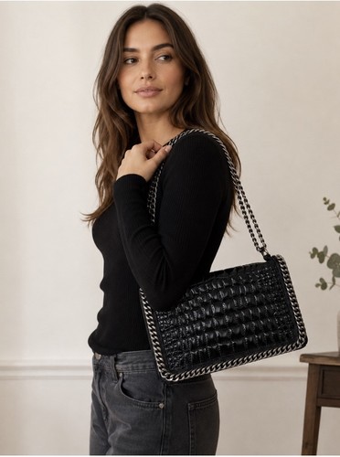 Zara woman black - zara, faux