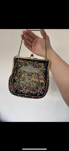Vintage 1930 1940s petit point - petit,