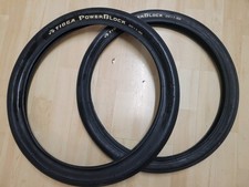 Tioga Power Block BMX Race Tyres 20x 1.95 & 1.60 USED