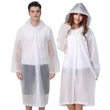 2Pcs Reusable Emergency Hooded