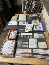 First Day Cover Stamps Huge Collection Plus Stamp Albums And Loose Stamps Joblot