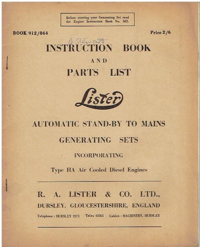 Lister auto stand mains - lister,