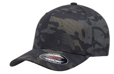 Official Flexfit Crye Multicam Black Cap - Military Baseball Cap - All Sizes
