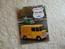 1968 Chevrolet Step-Van DEALER Sales Brochure 7 King Camper Forward 10 20 30 40