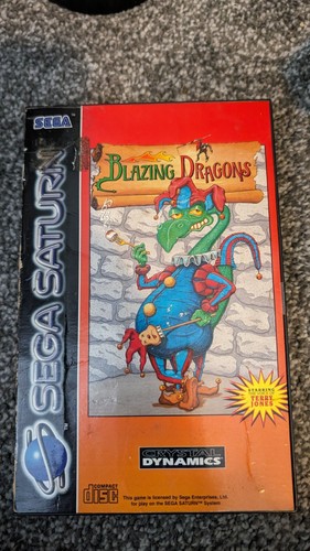Blazing dragons sega saturn - blazing,