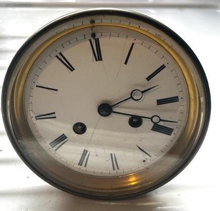 Antique french mantle clock - antique,