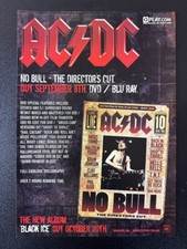 AC/DC - NO BULL - ORIGINAL MAGAZINE ADVERT  8X12" [M188]