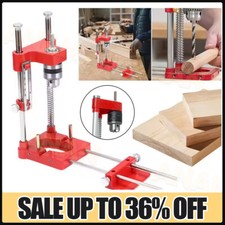 Drill Guide Locator Woodworking Drilling Template Tool Portable Press Machine UK
