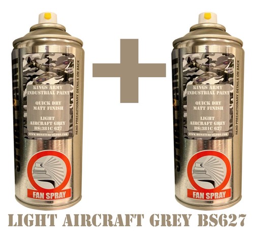 Light aircraft grey spray - light,
