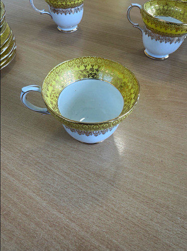 Gladstone bone china tea cup - bone,