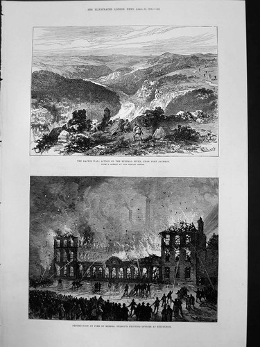 Old print fire nelsons - old,