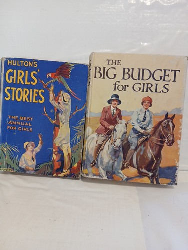 Vintage girls annuals - annuals, big