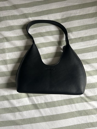 White fox black shoulder - white, bag