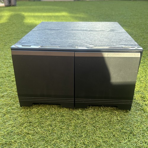 Storage drawers black 2 - drawers,