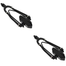  Set of 2 Boat Motor Outboard Water Flusher Muffs Speed Steel Cleaning Kit