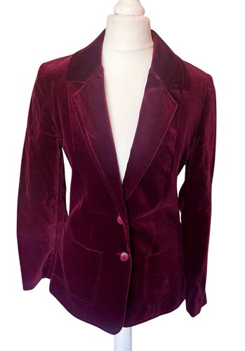 Vintage 90s burgundy velvet - vintage,