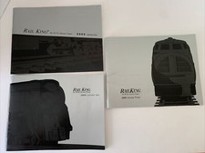 MTH Rail King Electric Trains 2000 Volume I & 2 & 3 Catalogue New