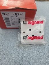 Legrand Synergy 1 Gang 13A Non-Standard Earth Pin Socket Double Pole Switched
