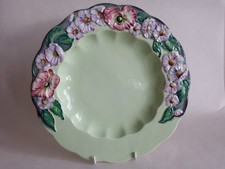 Stunning Carlton Ware Australian Green Poppies & Daisies Large Plate/Dish
