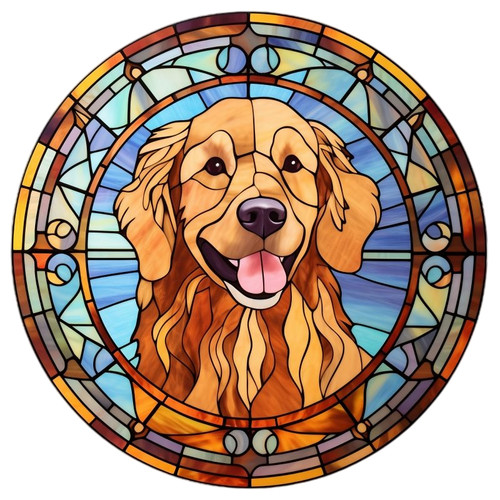 Dog design suncatcher - suncatcher,, loads