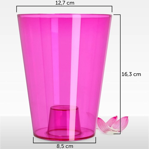 Plant orchid pot plastic - orchid, 8
