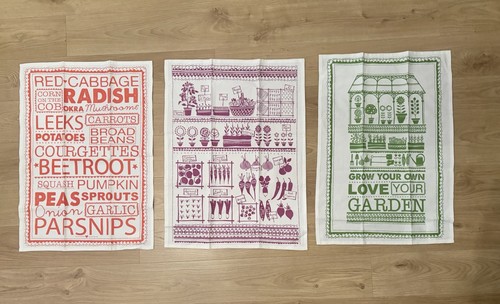 Pack tea towels - 3,