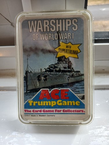 Ww1 warships top trumps ace - warships,