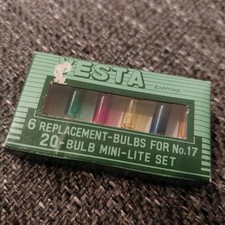 Vesta Vintage Replacement Christmas Light Bulbs For 20 bulb Mini Lite Set