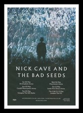 Nick Cave Rock Music Framed