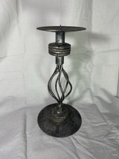 Metal Pillar Candle Holder