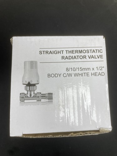 Straight thermostatic radiator - straight,