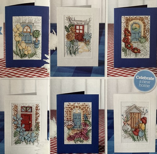 Cross stitch chart doorway - -,