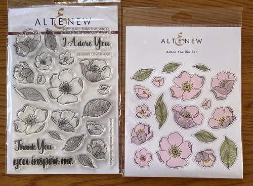 Altenew adore you stamp - you,