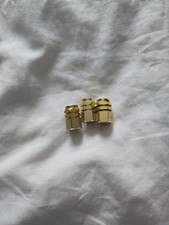 Tyre Dust Caps For Car, Bike Motorcycle Alloy Gold