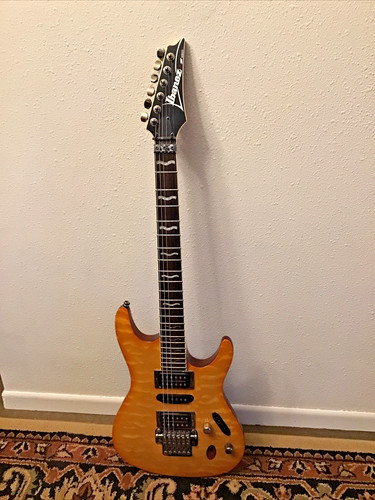 Ibanez s470dxqm electric - s470dxqm,