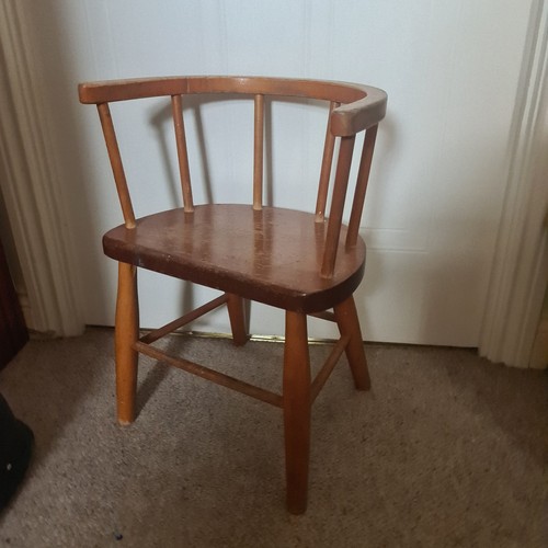 Childs wooden chair - wooden, used